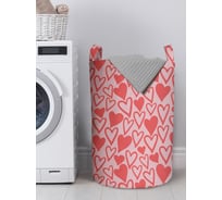 Корзина для хранения вещей JOYARTY Много сердец 40x60 см gaba_422653_L