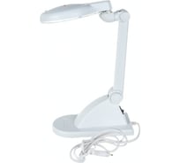 Малая настольная лупа REXANT 3Х + 12Х с подсветкой 31-0242