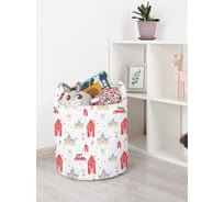 Корзина для игрушек JOYARTY новогодние хлопоты 35x35 см toba_380862_S