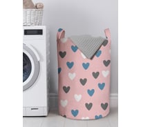 Корзина для хранения вещей JOYARTY Ванильные сердца 40x60 см gaba_422720_L