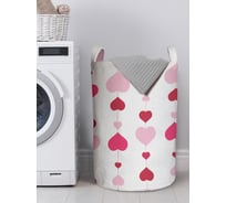 Корзина для хранения вещей JOYARTY Гирлянда из сердец 40x60 см gaba_422710_L