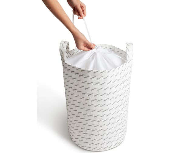 Корзина для игрушек JOYARTY Ажурные сердечки 35x50 см toba_422617_M