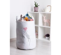 Корзина для игрушек JOYARTY Знак любви 35x50 см toba_422676_M