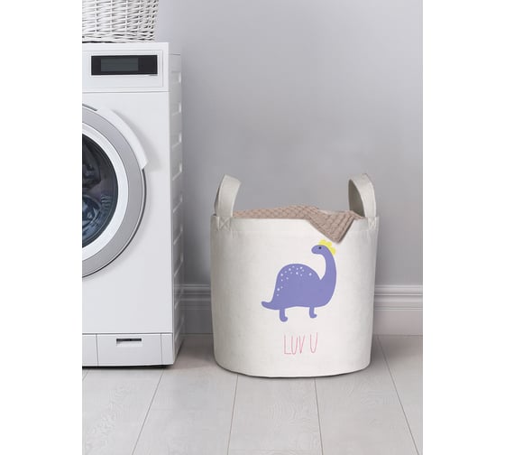 Корзина для хранения вещей JOYARTY Люблю тебя 35x35 см gaba_422688_S 1