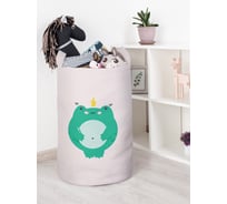 Корзина для игрушек JOYARTY Довольный лягушонок 40x60 см toba_422700_L