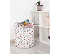 Корзина для игрушек JOYARTY рождественские варежки 35x35 см toba_131212_S