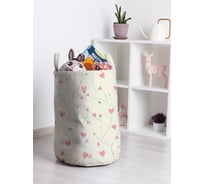 Корзина для игрушек JOYARTY Цветущая любовь 35x50 см toba_422704_M