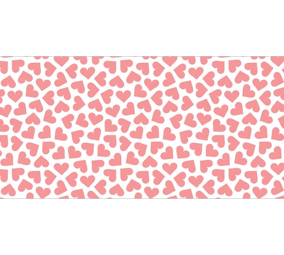 Корзина для хранения вещей JOYARTY Pink heart 35x50 см gaba_422650_M