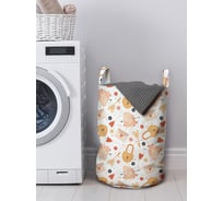 Корзина для хранения вещей JOYARTY Сердце и замок 35x50 см gaba_422684_M