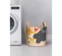 Корзина для хранения вещей JOYARTY Давай лапу 35x35 см gaba_422679_S