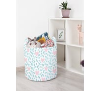 Корзина для игрушек JOYARTY Поле сердец 35x35 см toba_422722_S