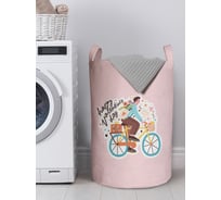 Корзина для хранения вещей JOYARTY Почтальон с подарком 40x60 см gaba_422668_L