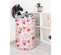 Корзина для игрушек JOYARTY Ключ от сердца 40x60 см toba_422670_L