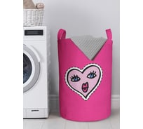 Корзина для хранения вещей JOYARTY Сердце 40x60 см gaba_422701_L
