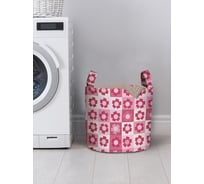 Корзина для хранения вещей JOYARTY Панно в цветочек 35x35 см gaba_422621_S