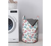 Корзина для хранения вещей JOYARTY Птички с письмом 35x50 см gaba_422723_M