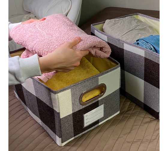 Короб для хранения ГЕЛЕОС 25x38x20.5 см КЕЛЬТ-20