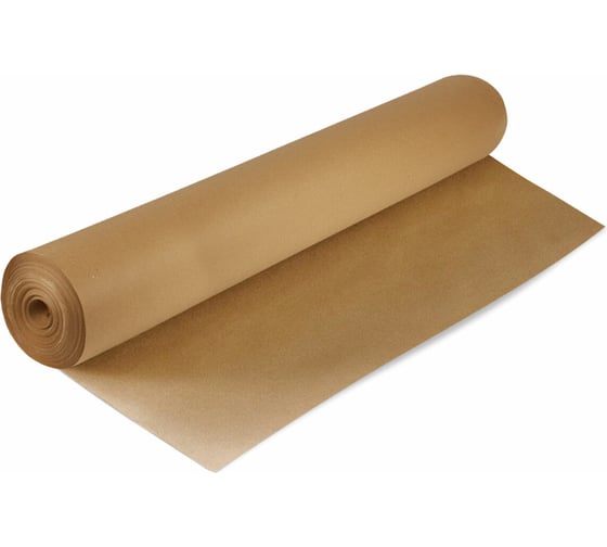 Крафт-бумага в рулоне BRAUBERG 720 мм x 40 м, плотность 78 г/м2, марка а (коммунар) 440186