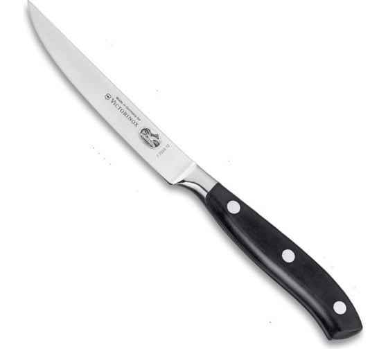 Универсальный кованый черный нож 15 см Victorinox 7.7203.15
