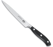 Универсальный кованый черный нож 15 см GB Victorinox 7.7203.15G