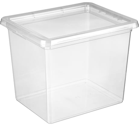 Ящик для хранения IDILAND Palm 31 л, 420x340x330 мм бесцветный 221300701/00
