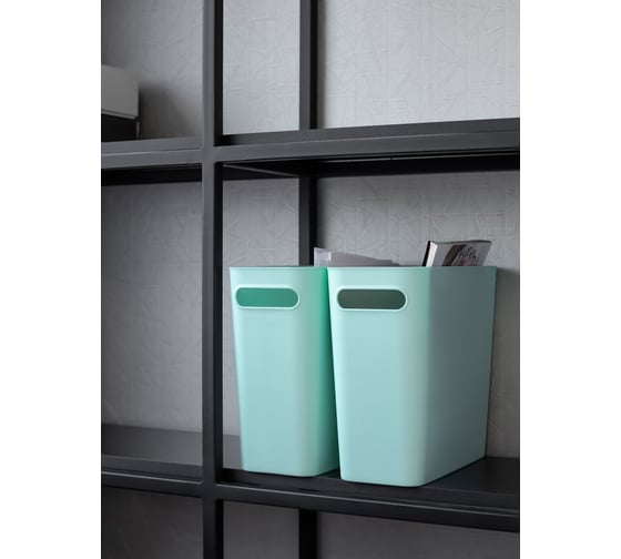 Пластиковый контейнер для хранения BIRD HOUSE зеленый B0173