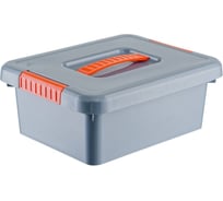 Ящик-органайзер FunBox MECHANIС 3 л с ручкой + 6 вставок S 00000048392