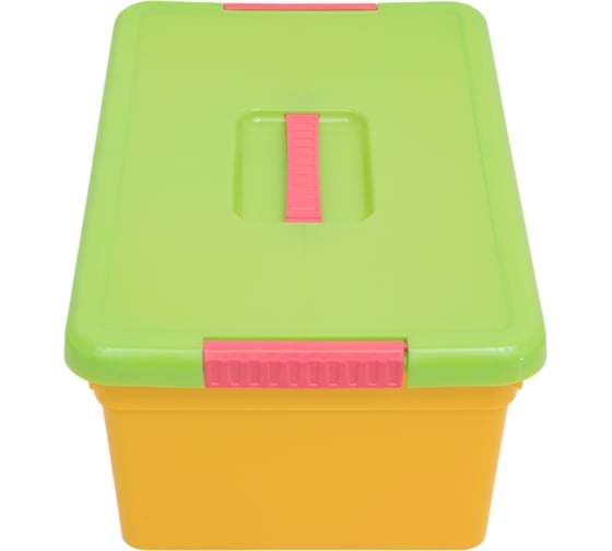 Ящик для хранения FunBox KIDS BOX с ручкой 10 л 00000041434