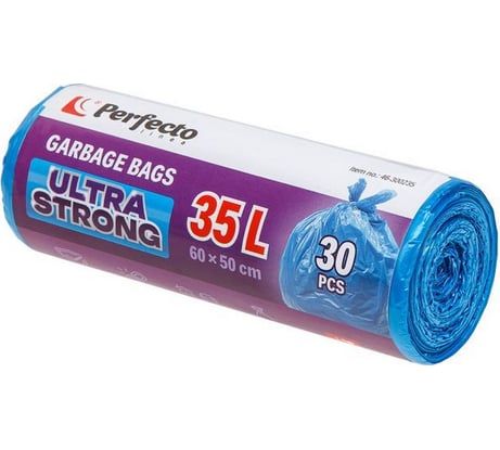 Пакеты для мусора Ultra Strong 35 л, 30 шт PERFECTO LINEA 46-300235