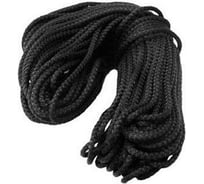 Вязано-плетенный шнур (ПП, 3 мм, хозяйственный, черный, 50 м) Tech-Krep 139924