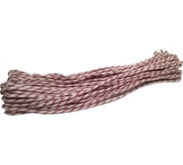 Вязано-плетенный шнур (ПП, 4 мм, хозяйственный, цветной, 50 м) Tech-Krep 139938