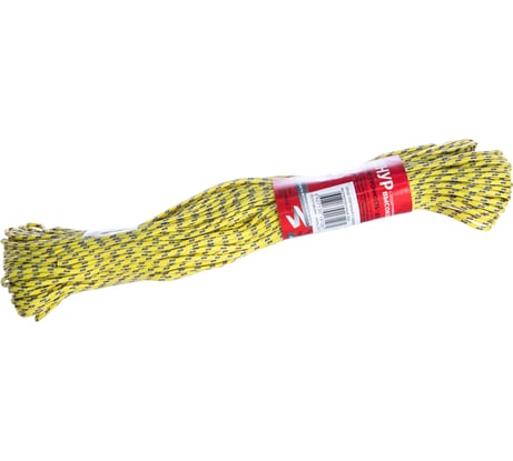 Шнур плетеный ПП 2 мм с серд., 16-пряд. высокопр., цветной Zitar 50 м 139906