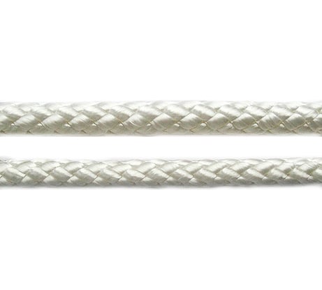 Плетеный шнур ПП 8 мм эргономичный, 16-прядный, белый, 10 м Tech-Krep 140346
