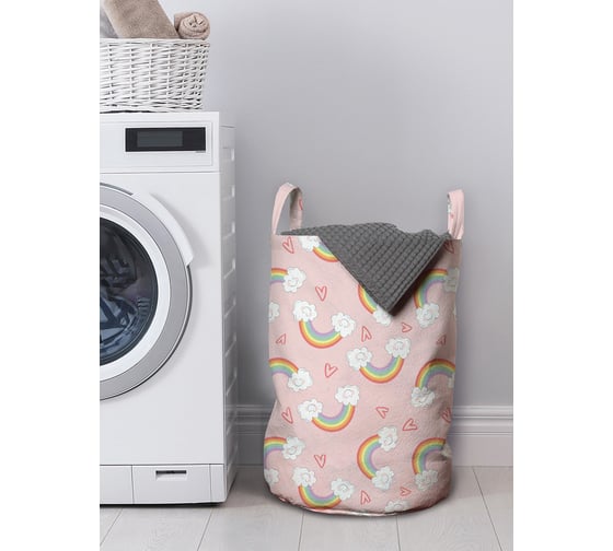 Корзина для хранения вещей JOYARTY Ванильная радуга 35x50 см gaba_422685_M 1