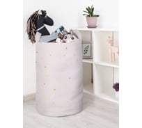 Корзина для игрушек JOYARTY Снегопад из сердец 40x60 см toba_422636_L