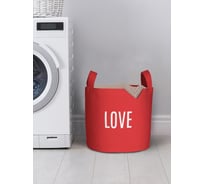 Корзина для хранения вещей JOYARTY Любовь 35x35 см gaba_422708_S