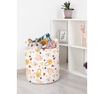 Корзина для игрушек JOYARTY Сердце и замок 35x35 см toba_422684_S
