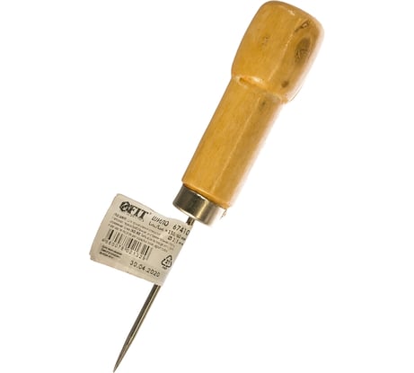 Шило (деревянная ручка 60/130 х 2.5 мм) FIT DIY 67410