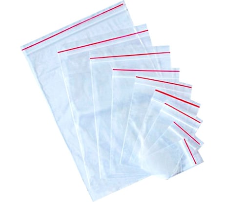 Пакет Zip-Lock 5х7 см, 30 мкм, 100 шт. ООО Дом Плёнки 4603302935351