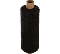 Фал 2мм 100м (плетеный, черный) REXANT 77-2214-1
