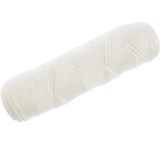 Фал 3мм 100м (плетеный, белый) REXANT 77-2314-1