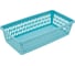 Корзина для хранения Martika Велетта 21x11x5 см, бирюзовая С711БИР 1