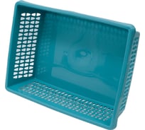 Корзина для хранения Martika Велетта 38x28x11 см, бирюзовая С714БИР