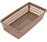 Корзина для хранения Martika Велетта 21x11x5 см, коричнево-серая С711КСЕР 1