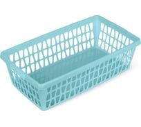 Корзина для хранения Martika Велетта 34x21x10 см, бирюзовая С713БИР 27708972