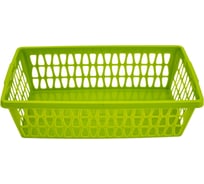 Корзина для хранения Martika Велетта 25x14x7 см, оливковая С712ОЛВ