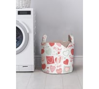 Корзина для хранения вещей JOYARTY Я люблю тебя 35x35 см gaba_422631_S