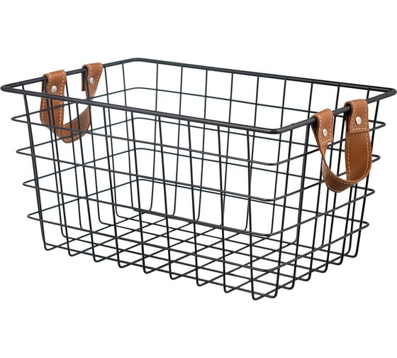 Корзина для хранения Bergenson Bjorn Benoy, 31x21x16 см, черная BB000085
