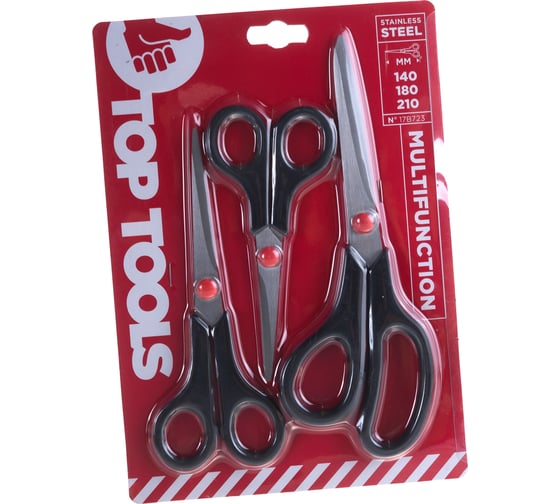Набор ножниц Top Tools 3 шт. 17B723