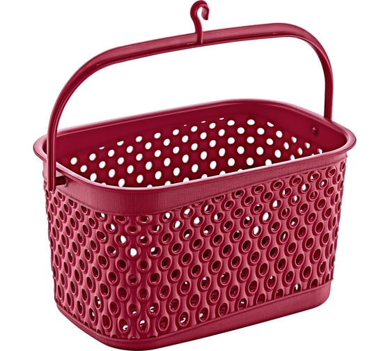 Корзина KATRE Red 3л с крючком, арт. TURAN TRN-172-Red 1